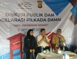 AMSI Sumsel Gelar Diskusi Publik “Anti Hoaks” Pengamat Politik : Pemilukada Sumsel 2024 Kurang Menarik 