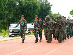 Kodam II/Sriwijaya Gelar Gladi Upacara Hari Juang TNI AD 2024