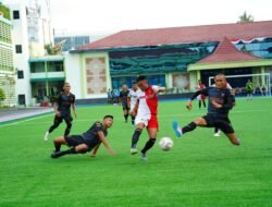 Laga Semifinal Pangdam Cup Minisoccer Berlangsung Sengit