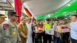 Pj Gubernur Elen Setiadi dan Forkopimda Tinjau Pos Pam Lilin Musi dan Gereja Jelang Natal 2024