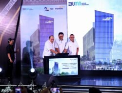 Peresmian Groundbreaking Gedung Mandiri Financial Center Palembang, Dukung Ekonomi Nasional