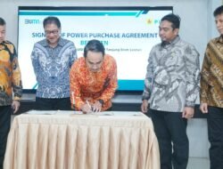 Dukung Pertumbuhan Ekonomi Sumsel, PLN dan PT Tanjungenim Lestari Pulp and Paper Sepakati Perjanjian Jual Beli Tenaga Listrik 10,38 MVA