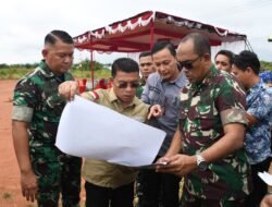 Danrem 044/Gapo Tinjau Lahan untuk Pembangunan Batalyon Teritorial di Muratara