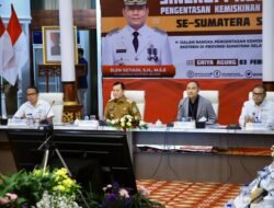 Pj Gubernur Sumsel Tekankan Sinergi Pengentasan Kemiskinan, Targetkan Setara Nasional