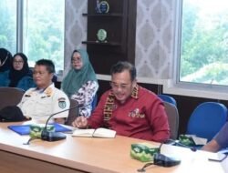 Sekda OKU Selatan Pimpin Rapat Koordinasi Penataan dan Penertiban Pasar Saka Selabung