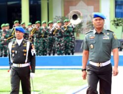 Kasdam II/Sriwijaya Pimpin Apel Gelar Operasi Gaktib dan Yustisi Polisi Militer TNI 2025