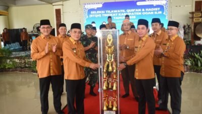 Sekda Edward Candra Resmi Membuka Seleksi Tilawatil Qur’an Hadits Kabupaten Ogan Ilir 2025