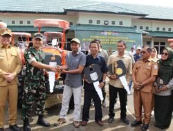 Pemkab Banyuasin Terima Bantuan Alsintan dari Kementerian Pertanian Tingkatkan Swasembada Pangan