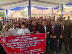 SMKN 4 Palembang Gelar Penyuluhan Hukum Siswa, Desri Nago Soroti Kekerasan Pelajar dan ITE