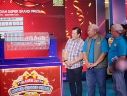 Pj Gubernur Sumsel Hadiri Pengundian Super Grand Prize Rp 550 Juta Bank Sumsel Babel