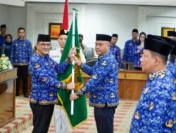 PAW Dewan Pengurus Korpri Palembang 2022-2027, Aprizal Hasyim Resmi Dikukuhkan