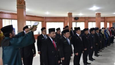 Lantik 49 Pejabat, Pj Bupati OKI Tekankan Meritokrasi dan Profesionalisme