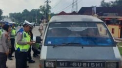 Satlantas Polres OKU Timur Gelar Operasi Keselamatan Musi 2025, Cek Kesehatan dan Urine Pengemudi Bus