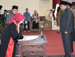 Pimpinan DPRD Banyuasin Resmi Dilantik Masa Jabatan 2024 – 2029
