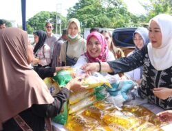 Feby Deru Buka Operasi Pasar Ramadhan 2025