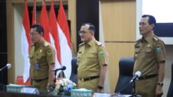 Sekda Edward Candra Buka Rapat Pembahasan Substansi Raperda RTRW Muara Enim 2025-2045