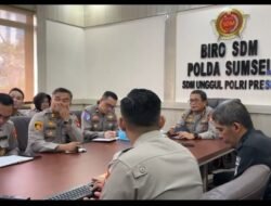 Polda Sumsel Gelar Rapat Persiapan Peringatan Nuzulul Qur’an 1446 H