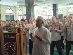 Polda Sumsel Gelar Salat Gaib untuk Tiga Anggota Polri Gugur Ditembak di Lampung