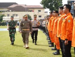 Gubernur Herman Deru Pimpin Apel Gelar Pasukan Ketupat Musi 2025, Bacakan Amanat Kapolri Listyo Sigit Prabowo