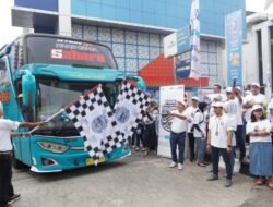 BRI Regional Office Palembang Lepas Keberangkatan 250 Pemudik ke Padang – Lampung