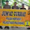 Jumat Curhat Polsek Kertapati, Warga Keramasan Sampaikan Aspirasi