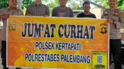 Jumat Curhat Polsek Kertapati, Warga Keramasan Sampaikan Aspirasi