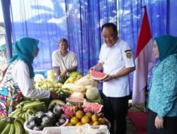 Wagub Sumsel Tinjau Operasi Pasar Murah di Kecamatan Sako