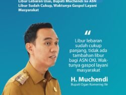 Libur Lebaran Usai, Bupati Muchendi Tegaskan: Libur Sudah Cukup, Ayo Gaspol Layani Masyarakat!
