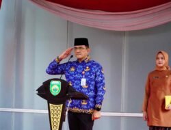Sekda Sumsel Pimpin Apel ASN, Tegaskan Pentingnya Disiplin dan Emansipasi Wanita