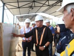 Tinjau Pembangunan Terminal Bongkar Muat Batubara Keramasan, Herman Deru : Optimis Akhir 2026 Selesai Awal 2027 Beroperasi