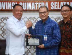 Wagub Sumsel Cik Ujang Terima Audiensi dan Perpisahan Kepala BI Bertugas di Jakarta