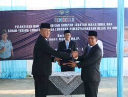 David Rosehan Resmi Jabat Kalapas Kelas IIA Curup