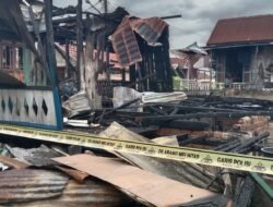 Korsleting Listrik Diduga Picu Kebakaran di Nilakandi, Karyajaya, Dua Rumah Terbakar 