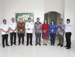 Bupati Muba H. M. Toha Terima Audiensi GPIN Serasan Sekate Sekayu