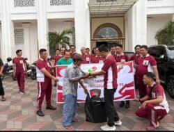 Wujudkan Polri Peduli dan Humanis, Dit Intelkam Polda Sumsel Gelar Aksi Bakti Religi