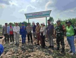 Kapolsek Sungsang Hadiri Kunjungan Delegasi CGIAR ke Desa Pilot CIFOR-ICRAF di Banyuasin
