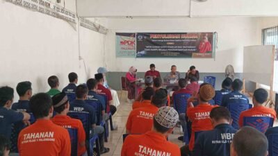 Rutan Palembang Gelar Penyuluhan Hukum, Dorong Warga Binaan Pahami Hak dan Akses Bantuan Hukum Gratis