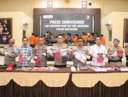 Polres Banyuasin Ungkap Belasan Kasus Kriminal dan Narkoba Sepanjang Juni