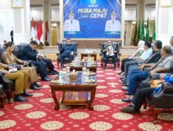 Percepat Pembangunan, Bupati Muba Terima Audiensi Ketum BPP Gapensi, Siap Bersinergi
