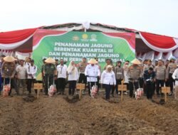 Pemprov Sumsel Dukung Tanam Jagung Serentak Inisiasi Polda