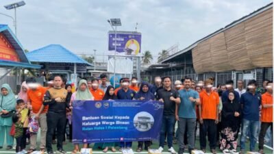 Rutan Palembang Salurkan 40 Paket Sembako untuk Keluarga Warga Binaan