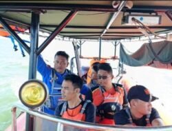 Nelayan Sungsang Hilang di Laut Selat Bangka, Tim SAR Terus Lakukan Pencarian