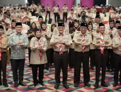 Rakerda Pramuka Sumsel 2025 Dibuka, Sekda Edward Candra Ajak Pengurus Tingkatkan Kolaborasi dan Pendidikan Karakter