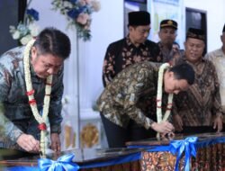 Diresmikan Gubernur Herman Deru, Kantor Desa Kerta Mukti Jadi Simbol Swadaya dan Gotong Royong Warga