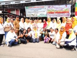 BKOW Sumsel Salurkan Bantuan Korban Kebakaran di 1 Ulu Palembang