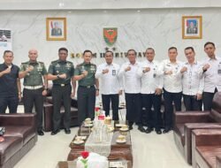 Perkuat Kolaborasi Keamanan, Kakanwil Ditjenpas Sumsel Sambangi Pangdam II Sriwijaya