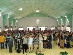 Pendekatan Warga Desa Tulung Selapan Ilir, BPJS Kesehatan Palembang Gandeng Irma Suryani Sosialisasikan Program JKN