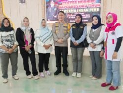 Pererat Sinergi, Kapolres OKU Timur Gelar Coffee Morning Bersama Insan Pers