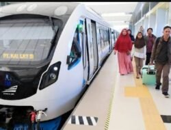 LRT Sumsel Catat Kenaikan Penumpang Tercatat Semester Pertama 2025