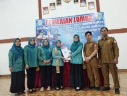 PKK Banyuasin Gelar Penilaian Lomba HATINYA PKK di Kecamatan Sembawa